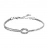 Bracciale Donna Luca Barra BK2903 In Acciaio Con Nodo