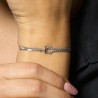 Bracciale Donna Luca Barra BK2903 In Acciaio Con Nodo