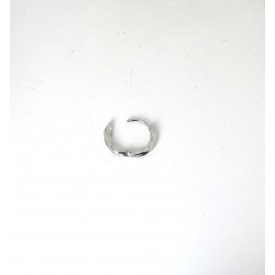 Mono Orecchino Cerchio Unisex Luca Barra OK1625 In Acciaio