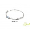 Bracciale Bimbo Gisel Kids GK-BR050 In Argento Con Moto E Piastra