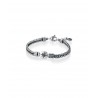 Bracciale Uomo Ananda925 A-BR513N In Argento Anticato Con Rosa Dei Venti