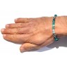 Bracciale Uomo Ananda925 A-BR409N In Argento Con Pietre Verdi E Ancore