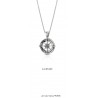 Collana Uomo Ananda925 A-CD162N In Argento Con Rosa Dei Venti