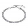 Bracciale Donna Tennis Lotus Style LS2576/2/1 In Acciaio A Doppio Filo