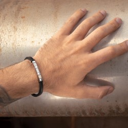 Bracciale Uomo Lotus Style LS2538/2/1 In Caucciù E Acciaio