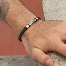 Bracciale Uomo Lotus Style LS2537/2/1 In Caucciù E Acciaio