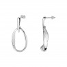 Orecchini Pendenti Donna Lotus Style LS2565/4/1 In Acciaio A Goccia
