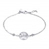 Bracciale Donna Lotus Style LS2600/2/1 In Acciaio Con Albero Della Vita E Strass