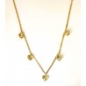 Collana Donna Lotus Style LS2555/1/2 In Acciaio Dorato Con Zirconi A Cuore