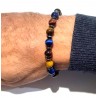 Bracciale Uomo Ananda925 A-BR526N In Argento Con Pietre Multicolore
