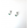 Orecchini Donna Gioja Argento COR21 V In Argento Con Pietra Verde