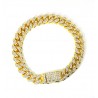 Bracciale Donna Ananda Steel AXBR02 G In Metallo Dorato A Catena Con Strass
