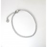 Bracciale Tennis Unisex Ananda Steel And Co AXBR22 TT In Acciaio Con Zirconi Trasparenti