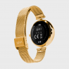 Smartwatch Donna Niah Lyra NH-LYRA-M1GD Con Cinturino Acciaio Dorato Maglia Milanese