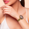 Smartwatch Donna Niah Lyra NH-LYRA-M1GD Con Cinturino Acciaio Dorato Maglia Milanese