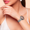 Smartwatch Donna Niah Lyra NH-LYRA-M1SIL Con Cinturino Acciaio Maglia Milanese