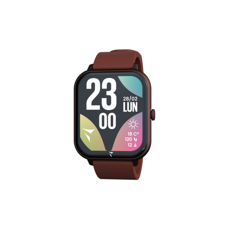Smartwatch Unisex Techmade TM-GLOW-DRED Con Cassa E Cinturino Bordeaux