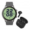 Smartwatch Uomo Techmade Dynamic2.0 TM-DYNAMIC2-GY Con Auricolari Inclusi