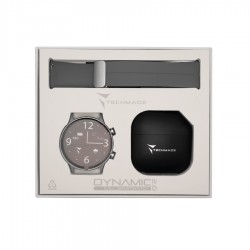 Smartwatch Uomo Techmade Dynamic2.0 TM-DYNAMIC2-GY Con Auricolari Inclusi