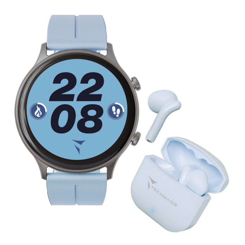 Smartwatch Uomo Tchmade Dynamic2.0 TM-DYNAMIC2-LBL Con Auricolari Inclusi