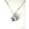Collana donna in acciaio chiama angeli Ananda Steel AMCL31