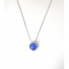 Collana Donna Fitters F1C024 In Argento Con Pietra Azzurra