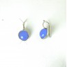 Orecchini Donna Fitters F1E063 In Argento Con Pietre Azzurre