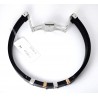 Bracciale Uomo Fitters F7B024 In Caucciù E Acciaio Multicolore