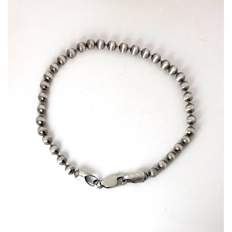 Bracciale Uomo Chance H0106OS A Sfere In Argento Satinato Effetto Anticato