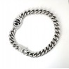 Bracciale Uomo Mooby TB286 In Acciaio A Catena Con Inserto Con Zircone