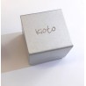 Orecchini Donna Kioto OR6,5-7/9KT In Oro Bianco 9 Carati Con Perle Bianche
