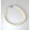 Bracciale Donna Kioto BR6-6,5/9KT In Perle Con Chiusura Oro Bianco 9 Carati