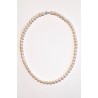 Collana Donna Kioto COL6.5-7/9KT In Perle Con Chiusura Oro Bianco 9 Carati