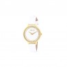 Orologio Donna Liu-Jo Casual Shine TLJ2765 Con Cinturino Bianco E Cassa Dorata