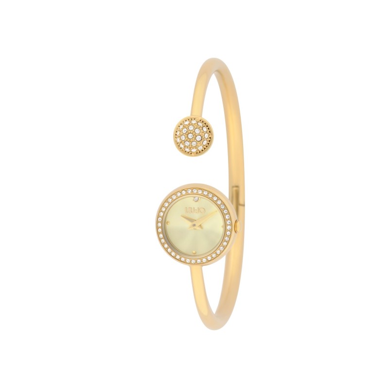 Orologio Donna Liu-Jo Fashion De'cor TLJ2504 Rigido In Acciaio Dorato
