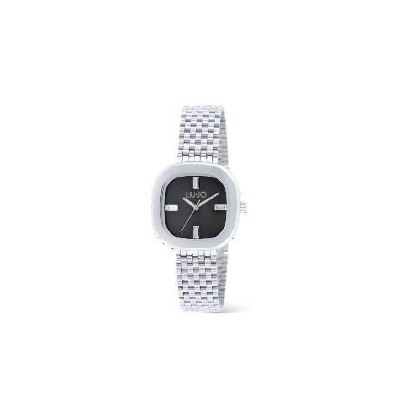 Orologio Donna Liu-Jo Chains Elison TLJ2775 In Acciaio Con Quadrante Nero