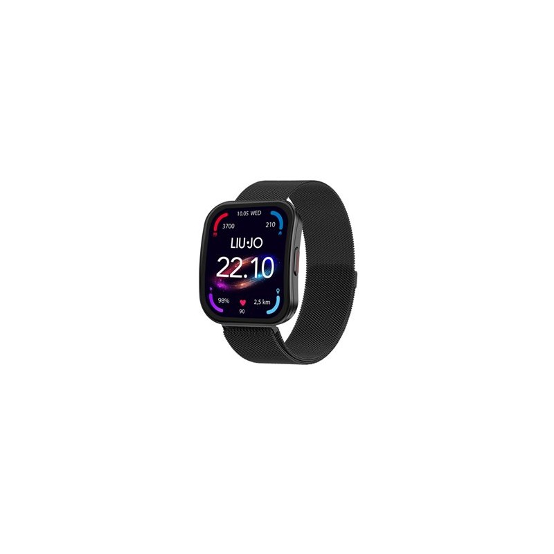 Smartwatch Unisex Liu-Jo SWLJ219 Con Cinturino Acciaio Nero Maglia Milanese