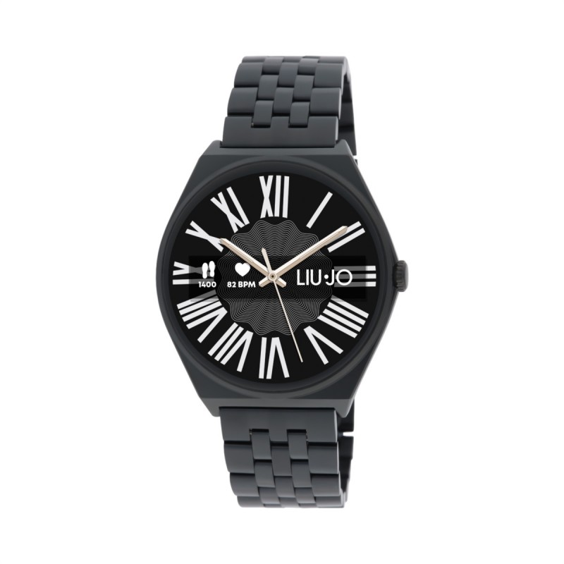 Smartwatch Uomo Liu-Jo Slim Man SWLJ185 Con Cassa E Cinturino Neri