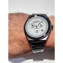 Smartwatch Uomo Liu-Jo Slim Man SWLJ185 Con Cassa E Cinturino Neri