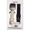 Smartwatch Unisex Liu-Jo Voice Curved SWLJ215 Con Doppio Cinturino Beige E Nero