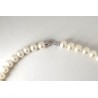 Collana Donna MIKIKO MFC500O4FCBI050L In Perle Con Chiusura Oro Bianco 18 K