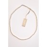 Collana Donna MIKIKO MFC450O4FCBI040L In Perle Con Chiusura Oro Bianco 18 K