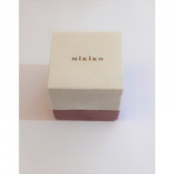 Anello Donna MIKIKO MA5072O4SMN035 In Oro Bianco Con Smeraldo E Diamanti