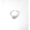 Anello Donna MIKIKO MA5216O4AM In Oro Bianco Con Acquamarina A Goccia E Diamanti