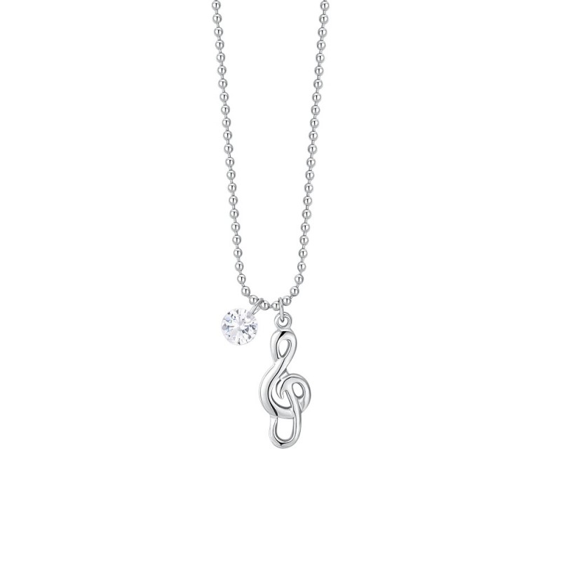 Collana Donna Luca Barra CK2172 In Acciaio Con Chiave Di Violino