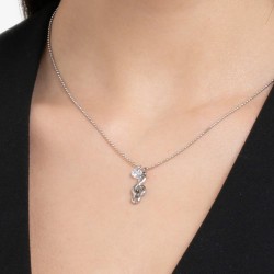 Collana Donna Luca Barra CK2172 In Acciaio Con Chiave Di Violino