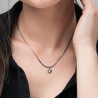 Collana Donna Luca Barra CK2260 In Acciaio Con Quadrifoglio