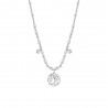 Collana Donna Luca Barra CK2221 In Acciaio Con Albero Della Vita