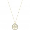 Collana Donna Lotus Silver LP1746-1/2 In Argento Dorato Con Albero Della Vita