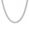 Collana Unisex Luca Barra CK2120 In Acciaio Maglia Snake